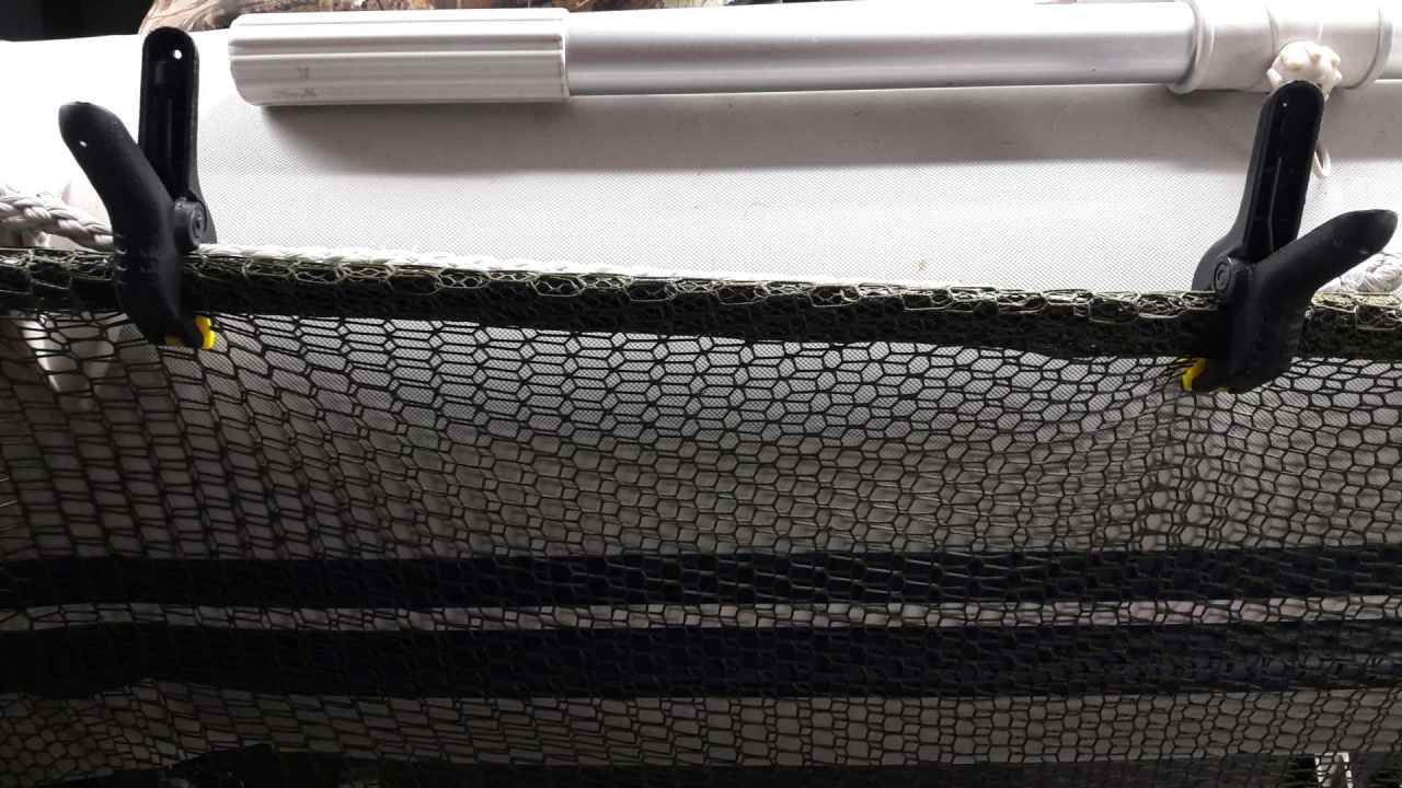 Transporting the Carp after the Fight from your Inflatable Boat