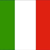 Vlag voor Italië